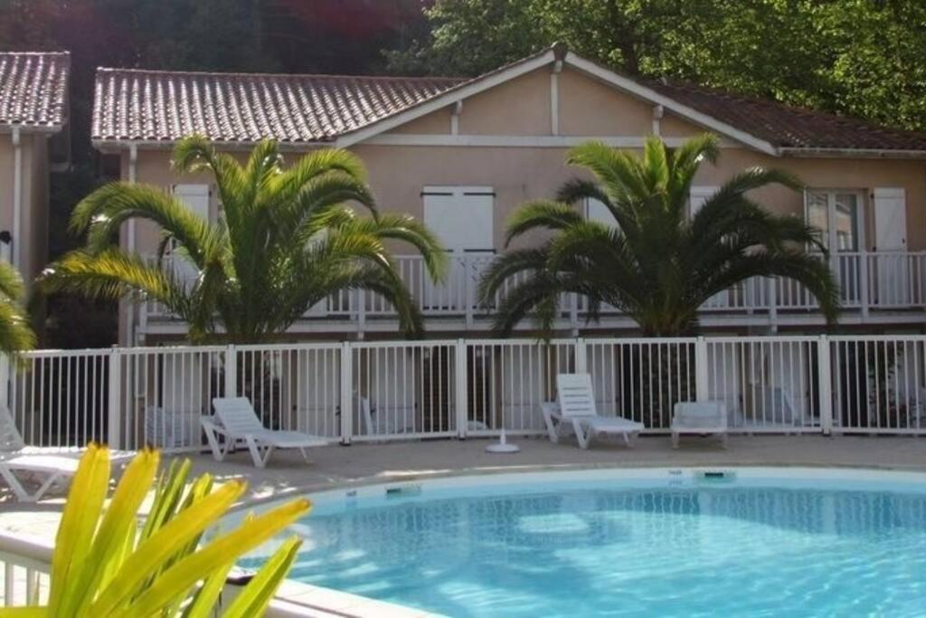 Апартаменти T3 En Duplex Avec Grande Piscine Англет Екстер'єр фото